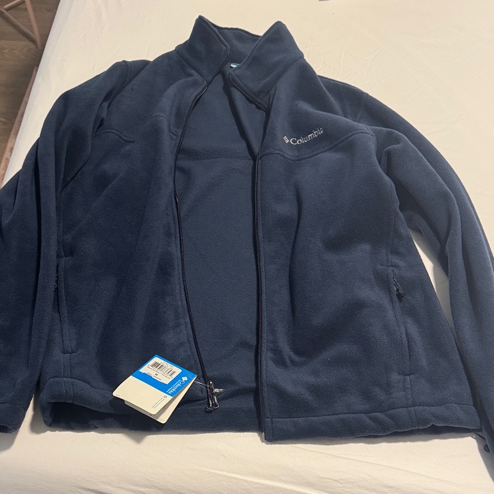 Columbia Dark Blue Fleece Jacket